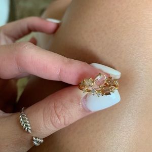 Anthropologie “March” Jewel Ring
